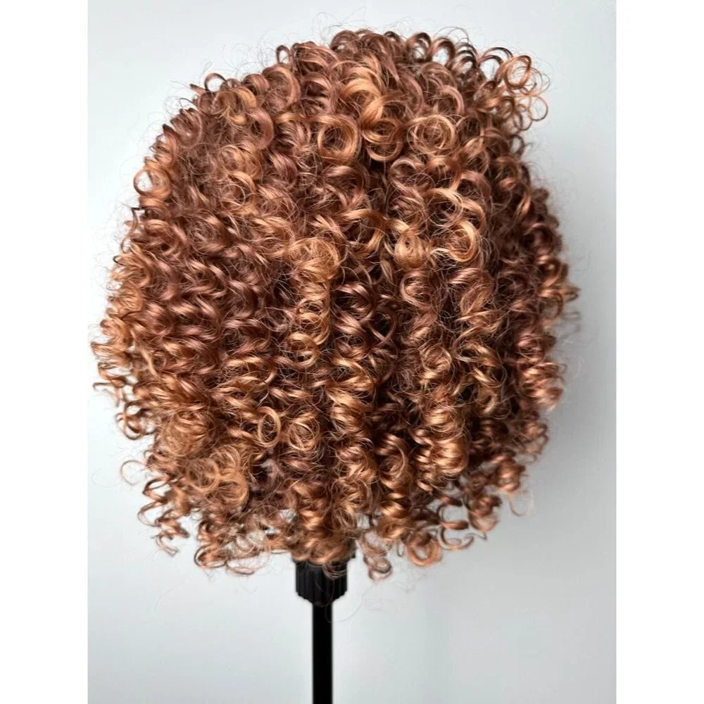 Afro Brown Wigs,Kinky Curly Wig